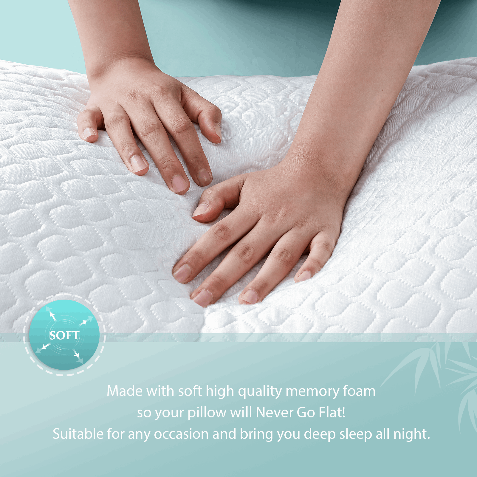 Rainmr Body Pillow 20*60inch (50*150cm)