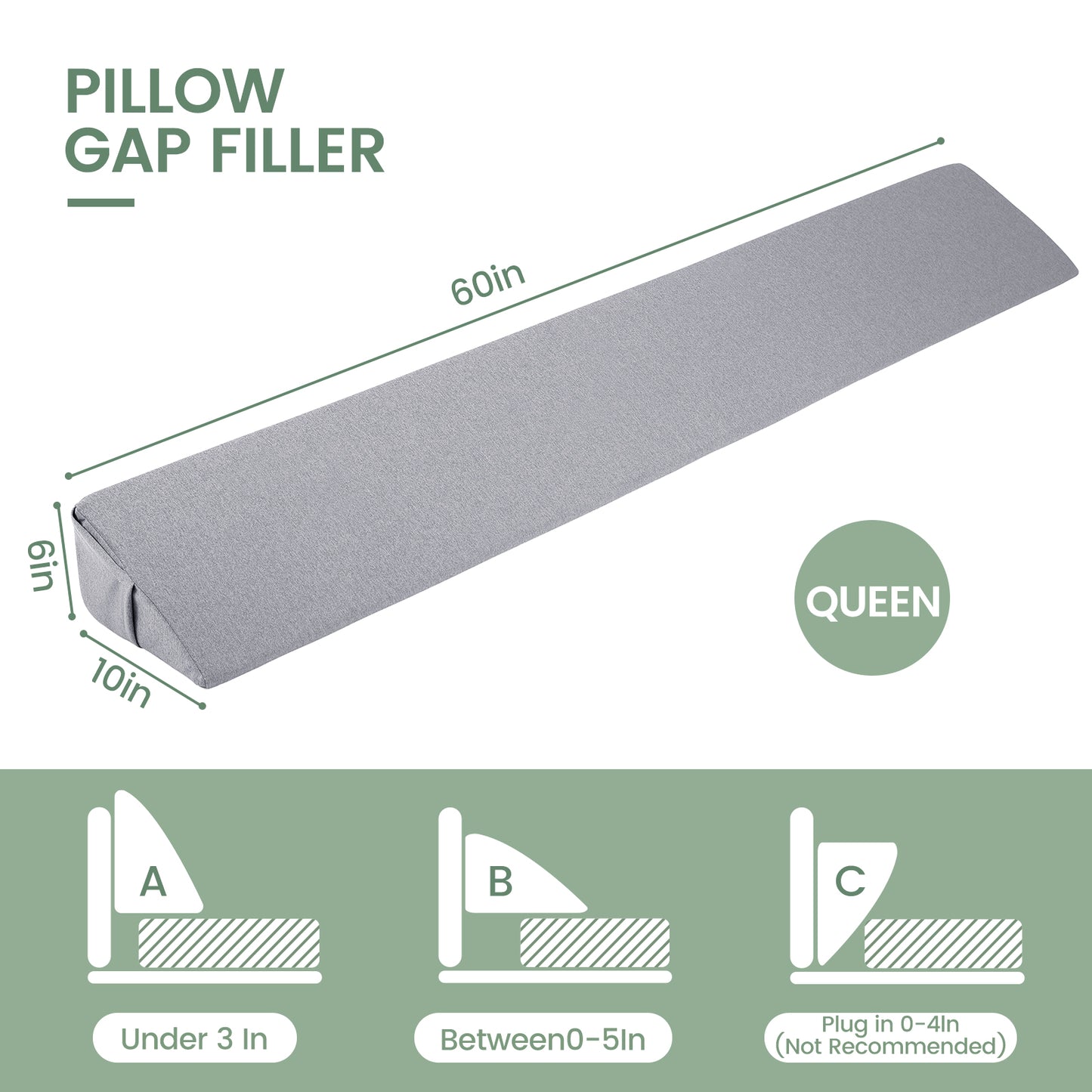 （0-5"）Bed Wedge Mattress Filler